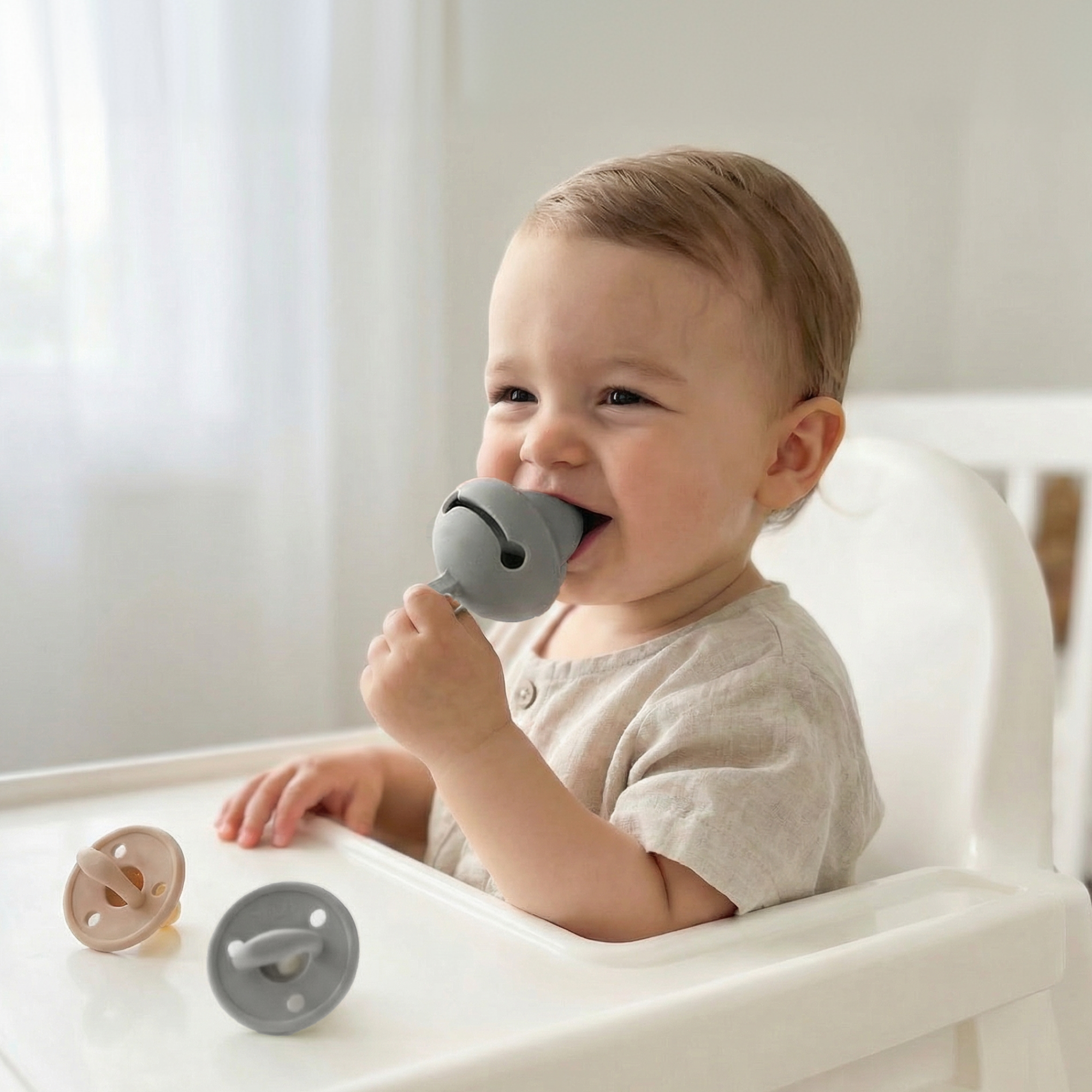 Набор пустышек с кейсом UNIX Kids серый