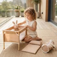 Кроватка UNIX Kids Doll для кукол бежевый