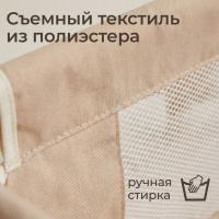 Кроватка UNIX Kids Doll для кукол бежевый