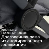 Коляска прогулочная UNIX Kids Vento / Венто тёмно-серый