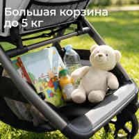 Коляска прогулочная UNIX Kids Vento / Венто светло-серый