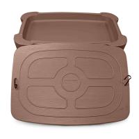 Песочница UNIX Kids Table / стол с крышкой 96 х 66 см коричневый