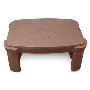 Песочница UNIX Kids Table / стол с крышкой 96 х 66 см коричневый