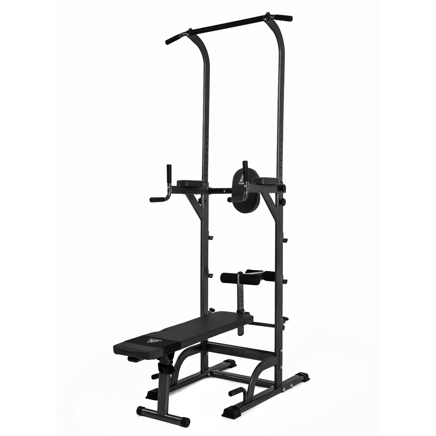 Турник-брусья DFC G-series с прямой скамьей с валиками