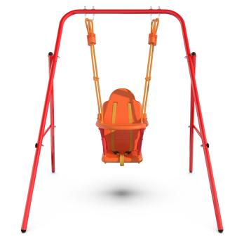 Качели для малышей DFC Kids с ремнями безопасности складные