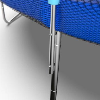 Батут DFC Trampoline Fitness с сеткой 14ft