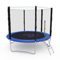 Батут с сеткой DFC PELPO 8ft с лестницей, BLUE