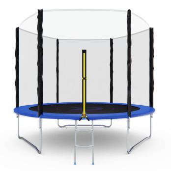Батут с сеткой DFC PELPO 10ft с лестницей, BLUE