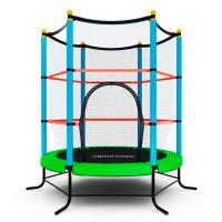 Батут детский DFC SMRKIDS 55" с сеткой, GREEN