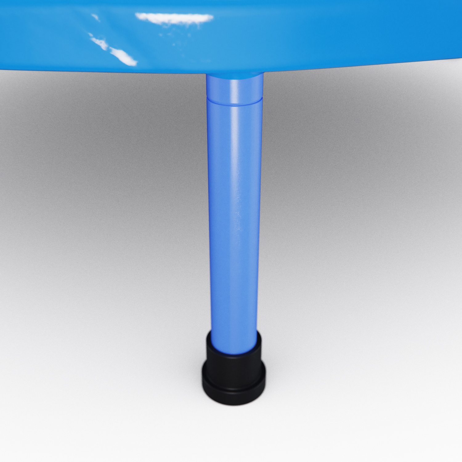 Батут с поручнем DFC JUMPFIT 36'' синий