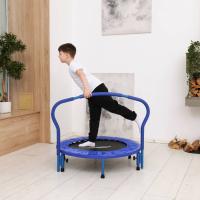 Батут с поручнем DFC Gardenature 36'' синий
