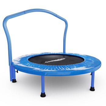 Батут с поручнем DFC Gardenature 36'' синий