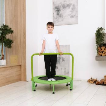 Батут с поручнем DFC JUMPFIT 36'' зеленый