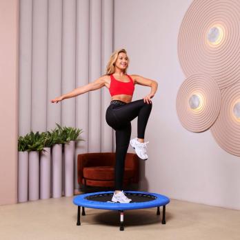 Батут для фитнеса усиленный DFC N1Fit 40'' (102 см) складной