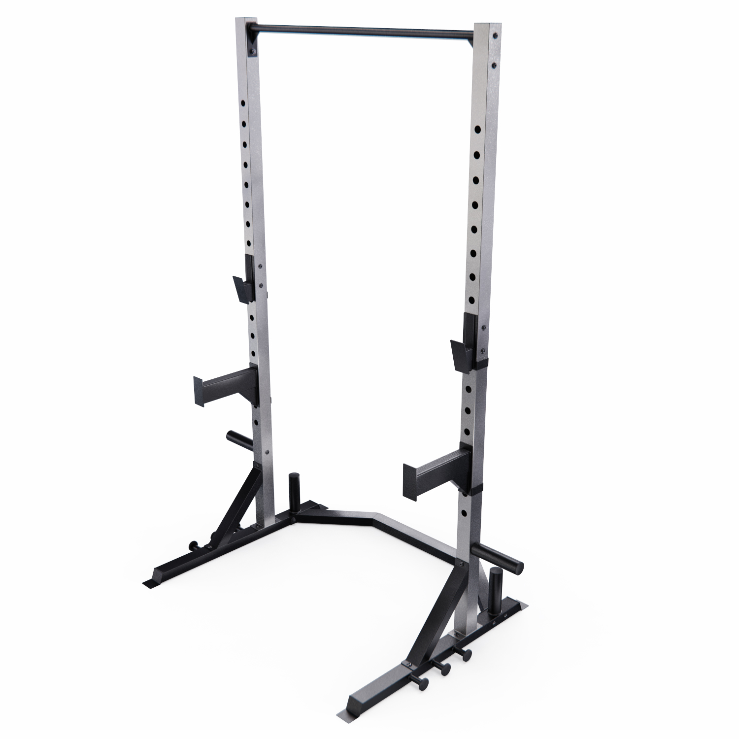 Силовая стойка для приседаний со штангой DFC CAP , серая