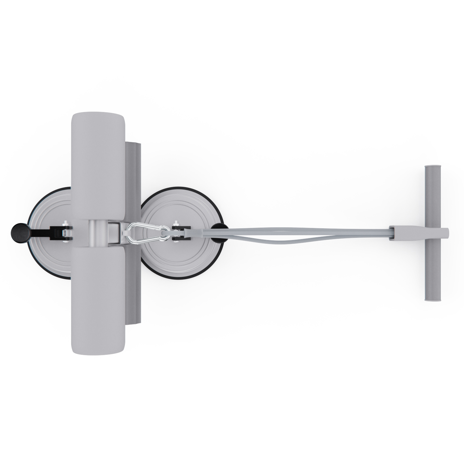 Тренажёр для пресса DFC SQ-AB002G, серый