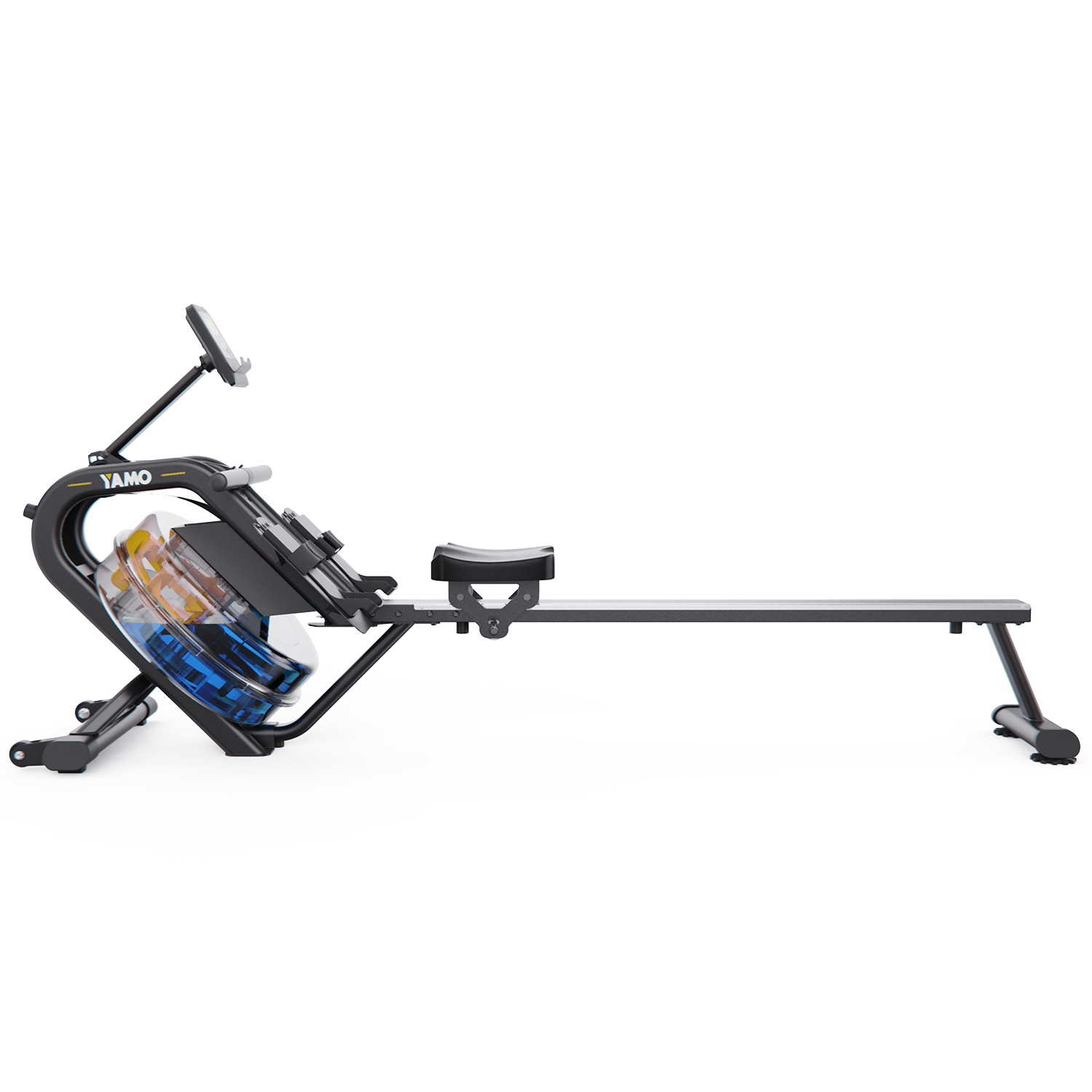 Водный гребной тренажер DFC YAMO до 136 кг, с наклонным баком