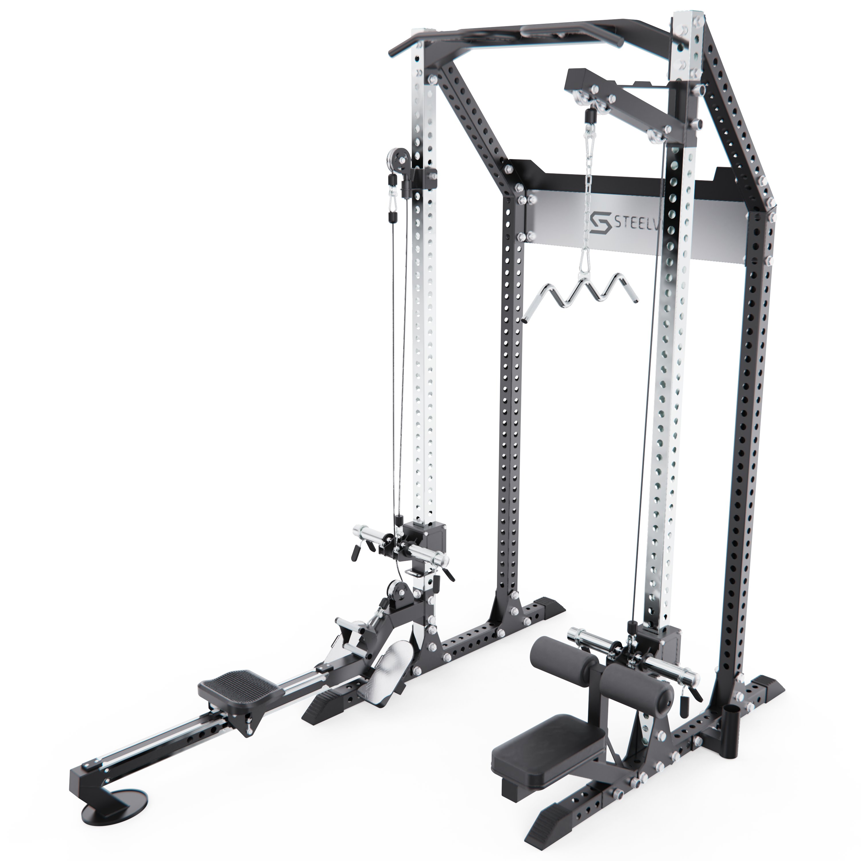 Мультистанция, гребной тренажер STEELVER SV9203