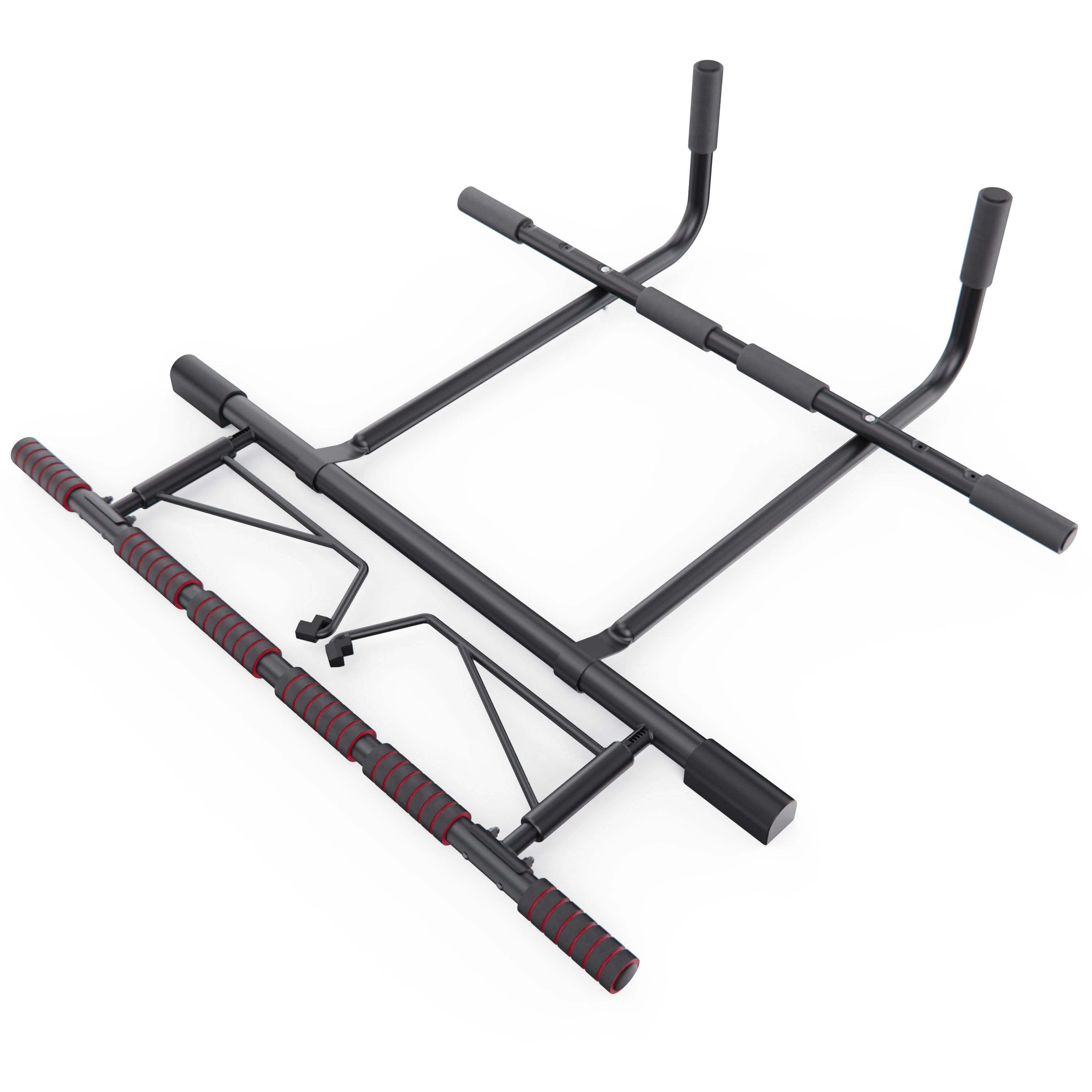 Дверной турник DFC SPORTSTECH KS500 со станцией для отжиманий на брусьях