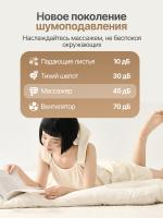 Вибромассажер для плеч и шеи DFC LAZYCLOUD, бежевый