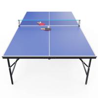 Теннисный стол DFC RQ24002, размер по стандарту ITTF 274 x 152, с сеткой и ракетками