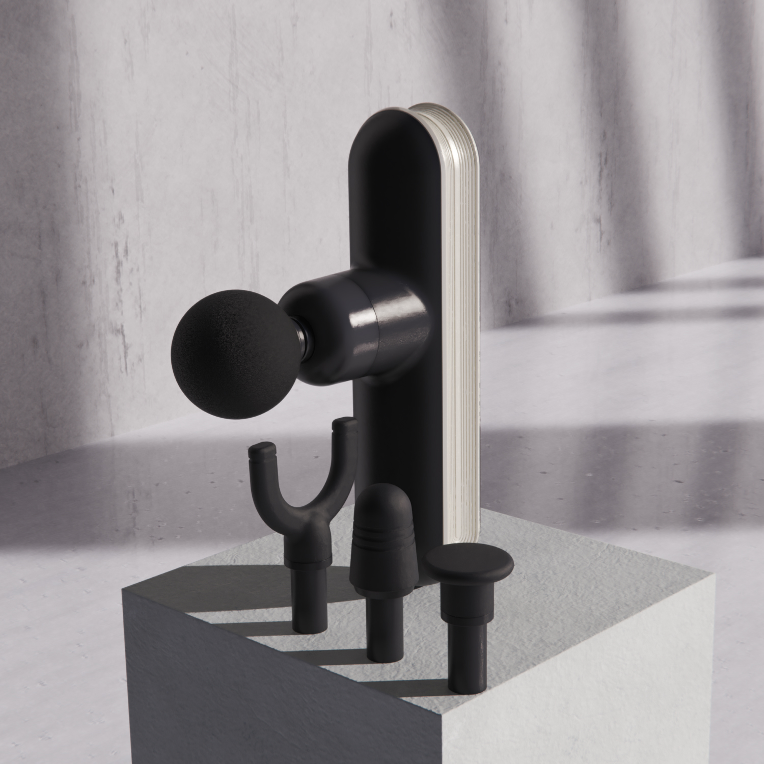 Перкуссионный массажер для тела, шеи и спины DFC VM-SQ-K8