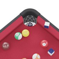 Игровой стол - бильярд DFC 54" 135 x 65 см, красный
