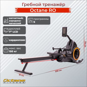 Гребной тренажер Octane Фитнес RO