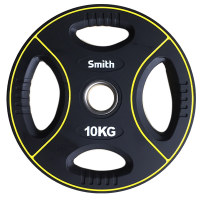 Диск полиуретановый 10кг. Smith Сила PUWP12