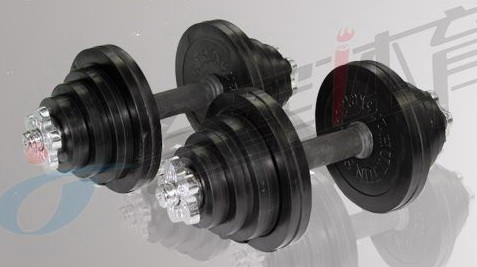 Гантели разборные. Прорезиненные. 15 кг.