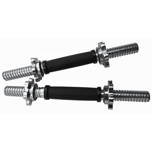 Гриф гантельные с замками. Посадочный диаметр 25 мм. Пара