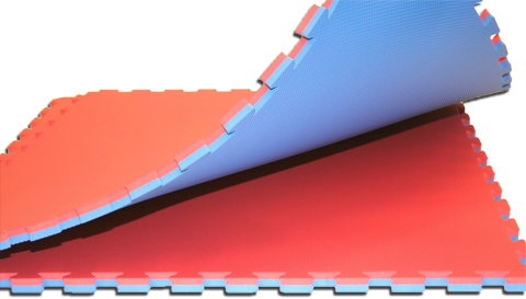 Покрытие татами, будо мат. Размер 1х1 м. толщина 4 см.