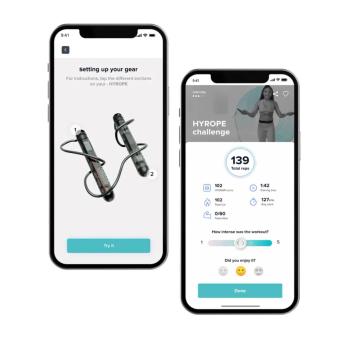 Интеллектуальная скакалка HYGEAR HYROPE 1.0