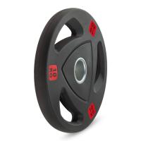 Диск 51 мм. NEO обрезиненный с 3-мя хватами 10 кг, VictoryFit VF-ST51100