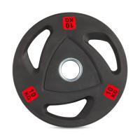 Диск 51 мм. NEO обрезиненный с 3-мя хватами 10 кг, VictoryFit VF-ST51100