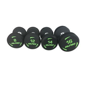 Гантельный ряд полиуретановый 2-20 кг (10 пар) OKPRO OK1036