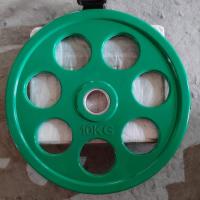 Диск обрезиненный OKPRO OK2010 10 кг