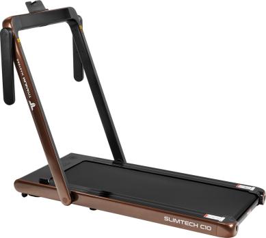 Беговая дорожка Titanium Masters Slimtech C10, коричневая