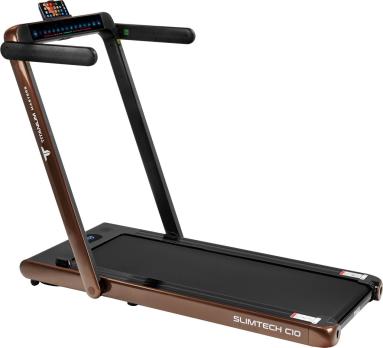Беговая дорожка Titanium Masters Slimtech C10, коричневая