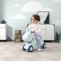 Лошадка-качалка-беговел UNIX Kids - Blue