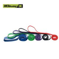 Резиновая петля тренировочная S(2,2 см) длинная MD Buddy MD1353 черная