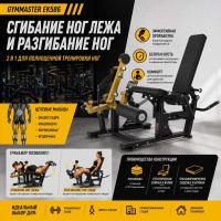 Сгибание ног лежа и разгибание ног Gymmaster EK586