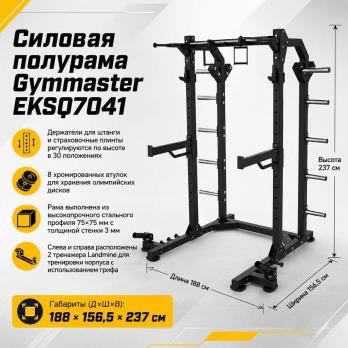 Силовая полурама Gymmaster EKSQ7041