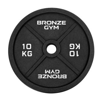 Диск олимпийский BRONZE GYM чугунный 10 кг