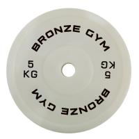 Диск олимпийский BRONZE GYM тренировочный 5 кг