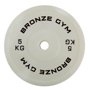 Диск олимпийский BRONZE GYM тренировочный 5 кг