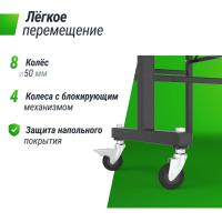 Всепогодный теннисный стол UNIX Line для улицы outdoor 6 мм, зеленый
