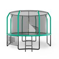 Батут UNIX Line Премиальный с играми / Supreme Game 10 ft (305 см) зеленый