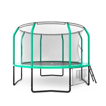 Батут UNIX Line Премиальный с играми / Supreme Game 10 ft (305 см) зеленый