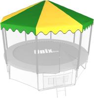 Крыша для батута UNIX Line 10 ft (305 см) зеленый, жёлтый
